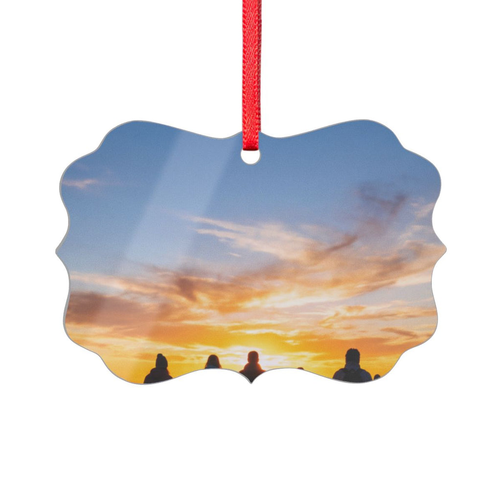 Acrylic Ornament - Mountain Dusk
