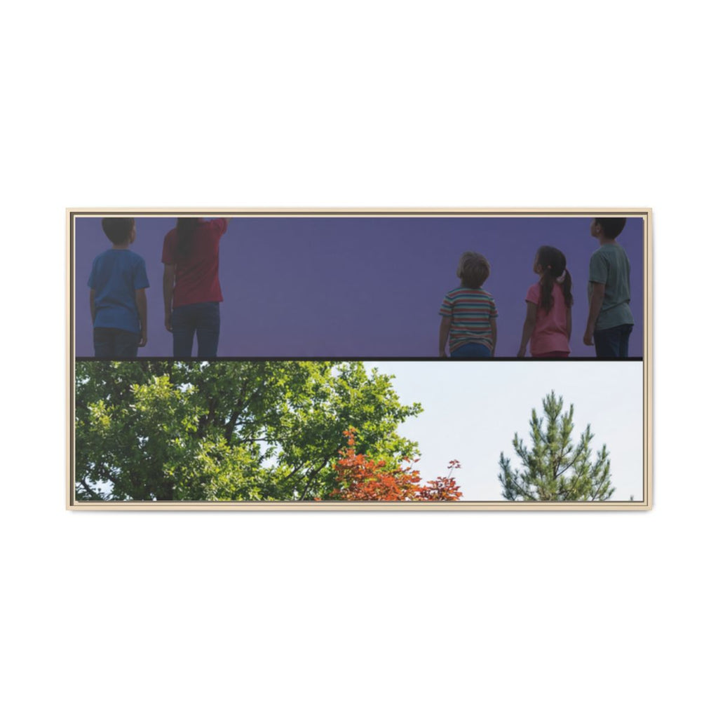 Matte Canvas, Framed - Constellation Woods