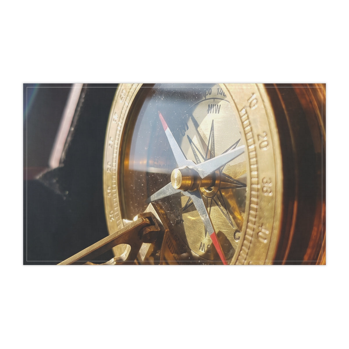Tea Towels - Vintage Brass Compass Kitchen | Echovira...