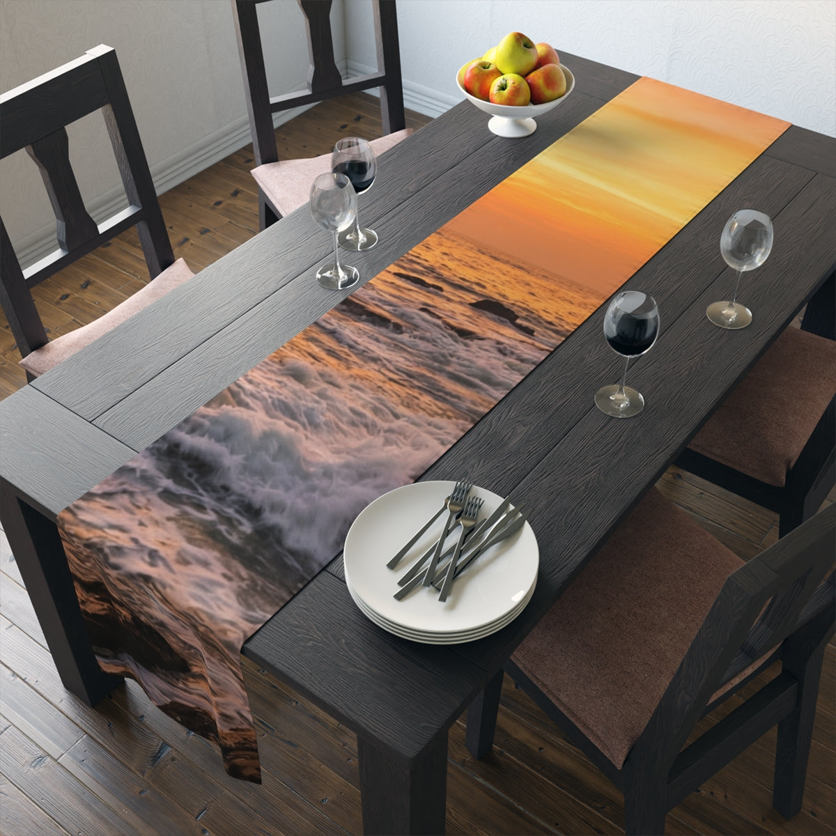 Table Runner - Coastal Golden Hour