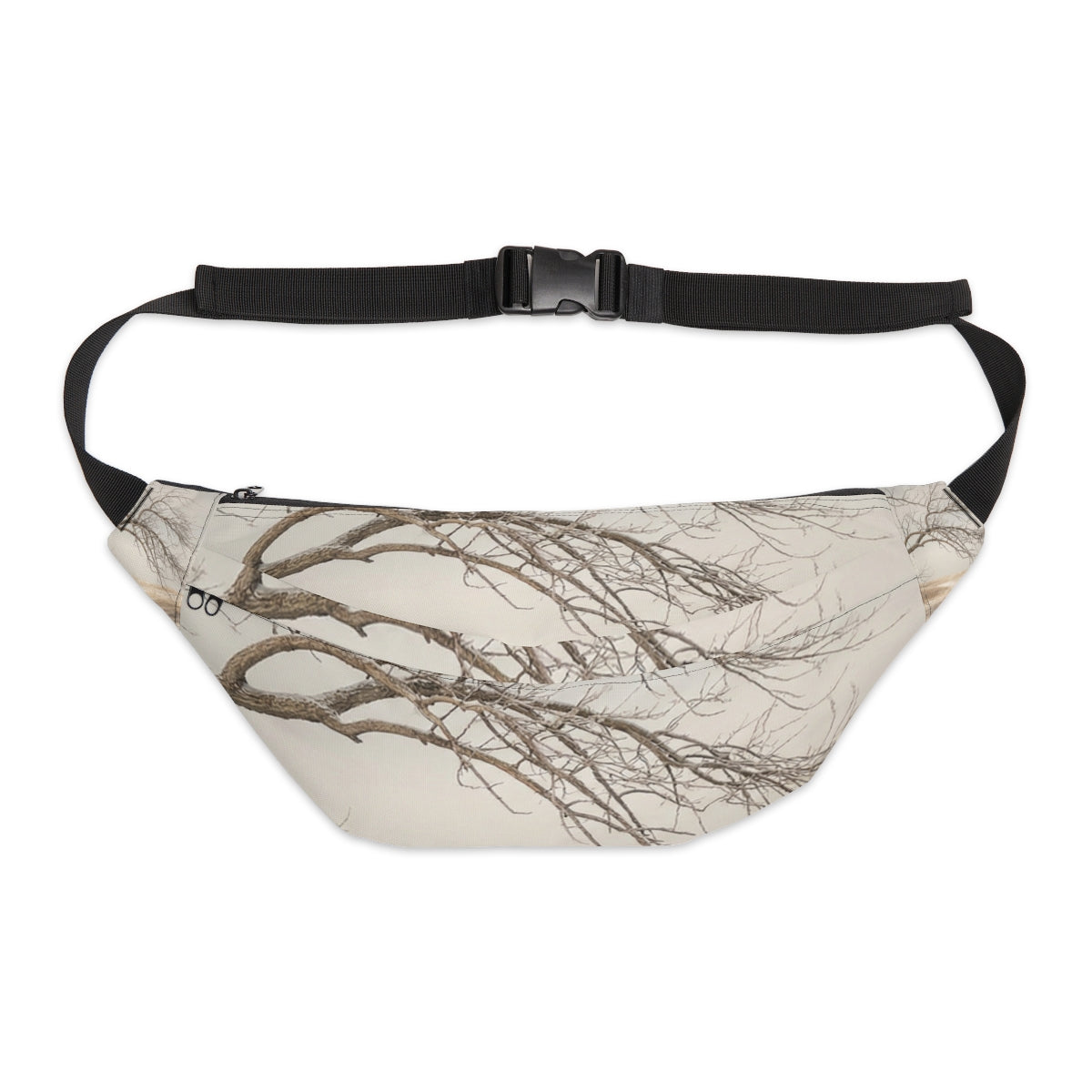 Large Fanny Pack - Hushed Winter Art