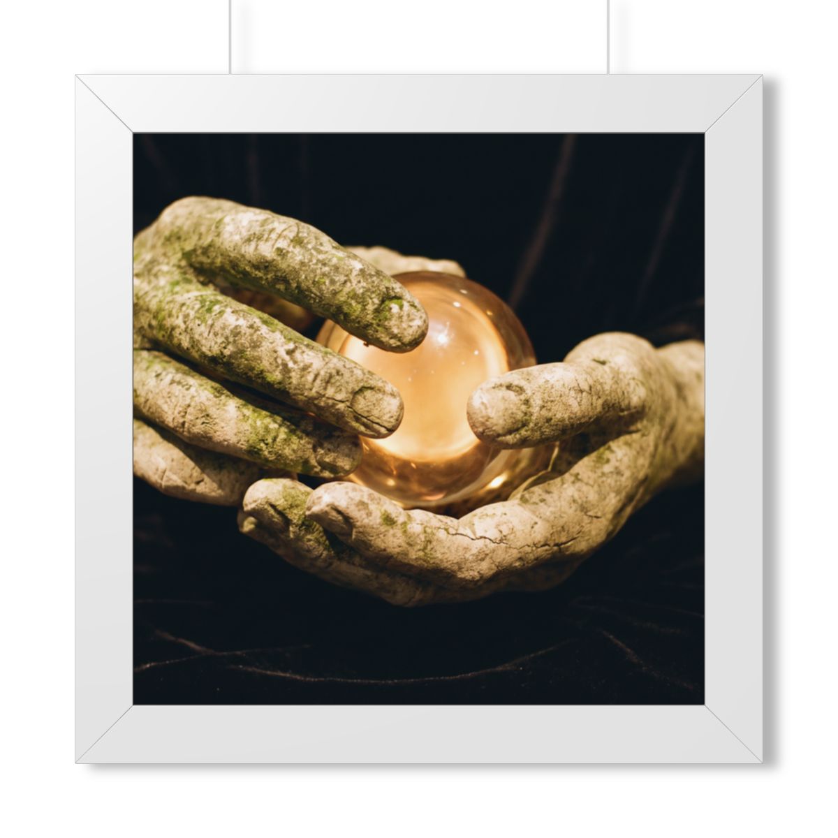 Framed Vertical Poster - Ancient Sight — White (11×14... |...