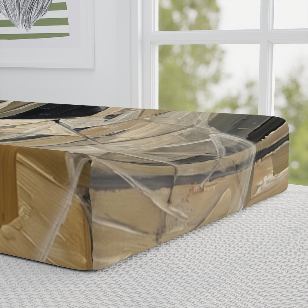 Cubist Corridor Baby Changing Pad Cover