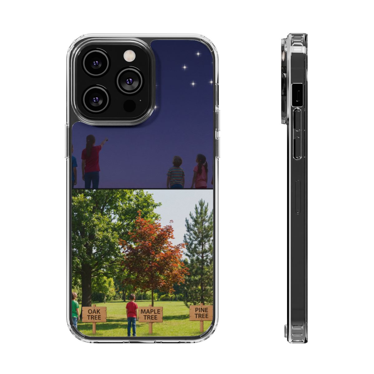 Clear Impact-Resistant Case - Starry Shield