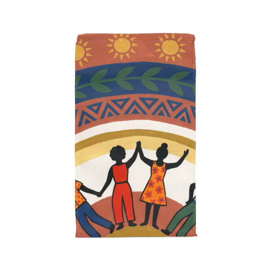 Polyester Lunch Bag - Unity Mandala Folk Art