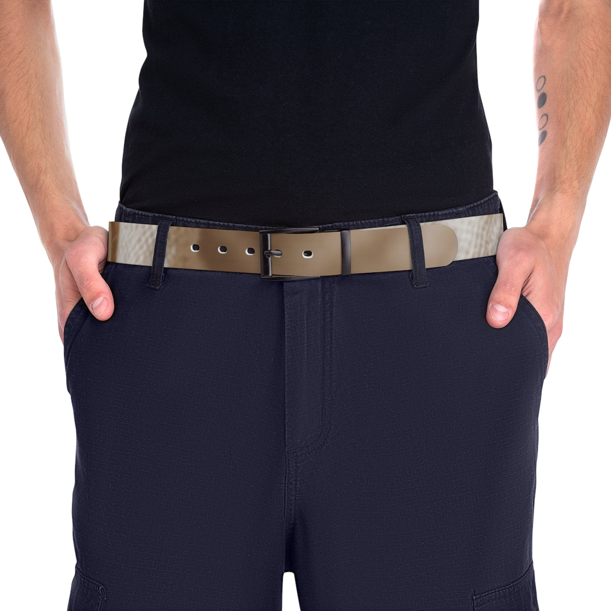 Fashion Belt - Neutral Minimalist Accent