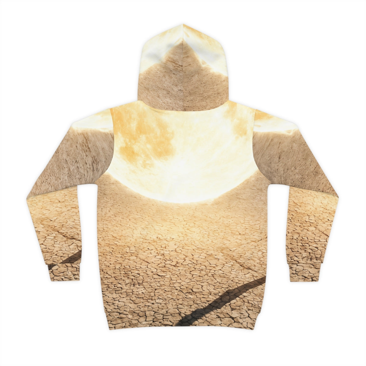 Children's Hoodie with Cosmic Desert Art