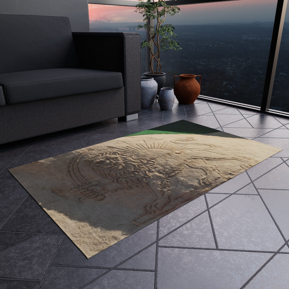 Outdoor Rug - Distressed Heritage
