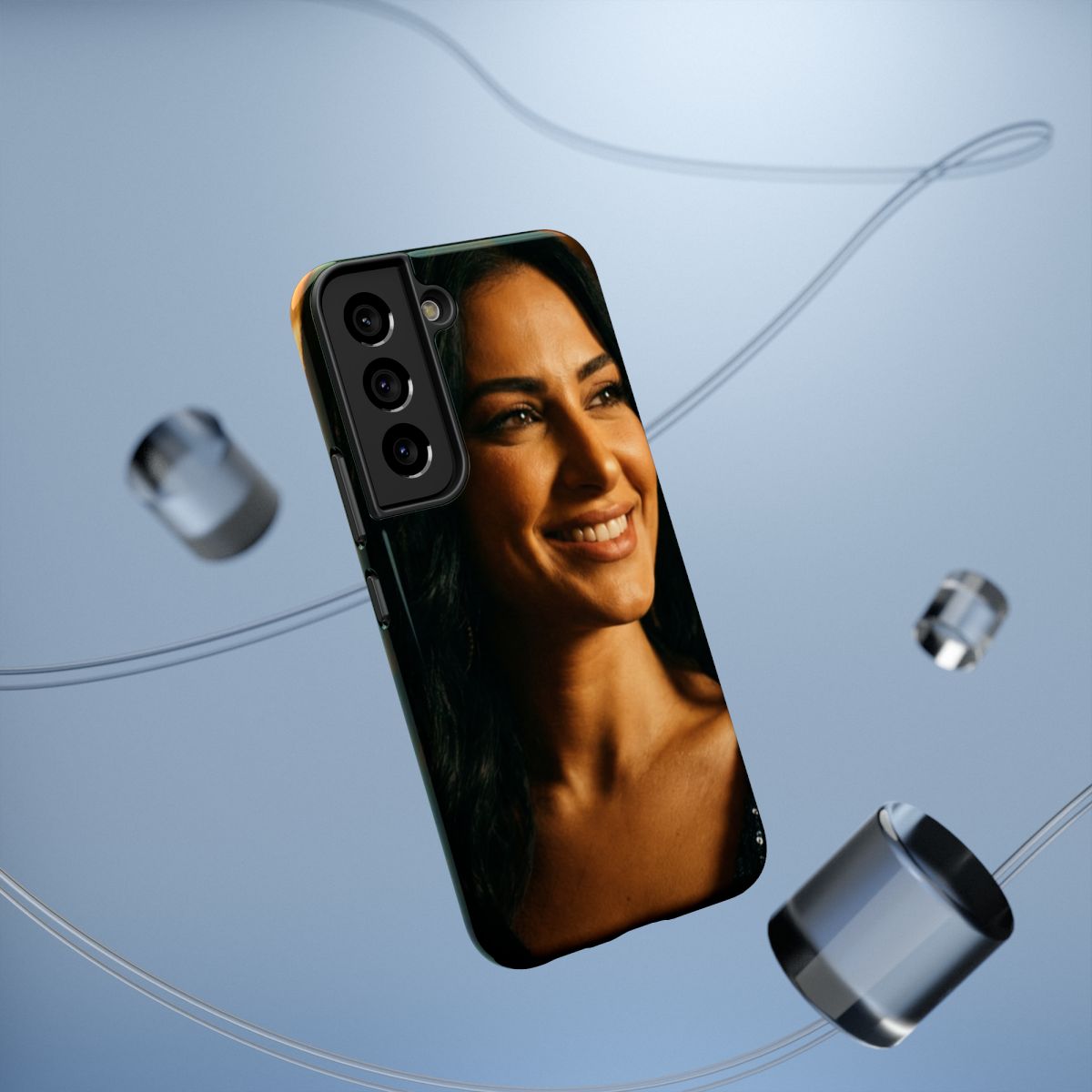 Impact-Resistant Cases - Tough Phone Case - Golden Elegance