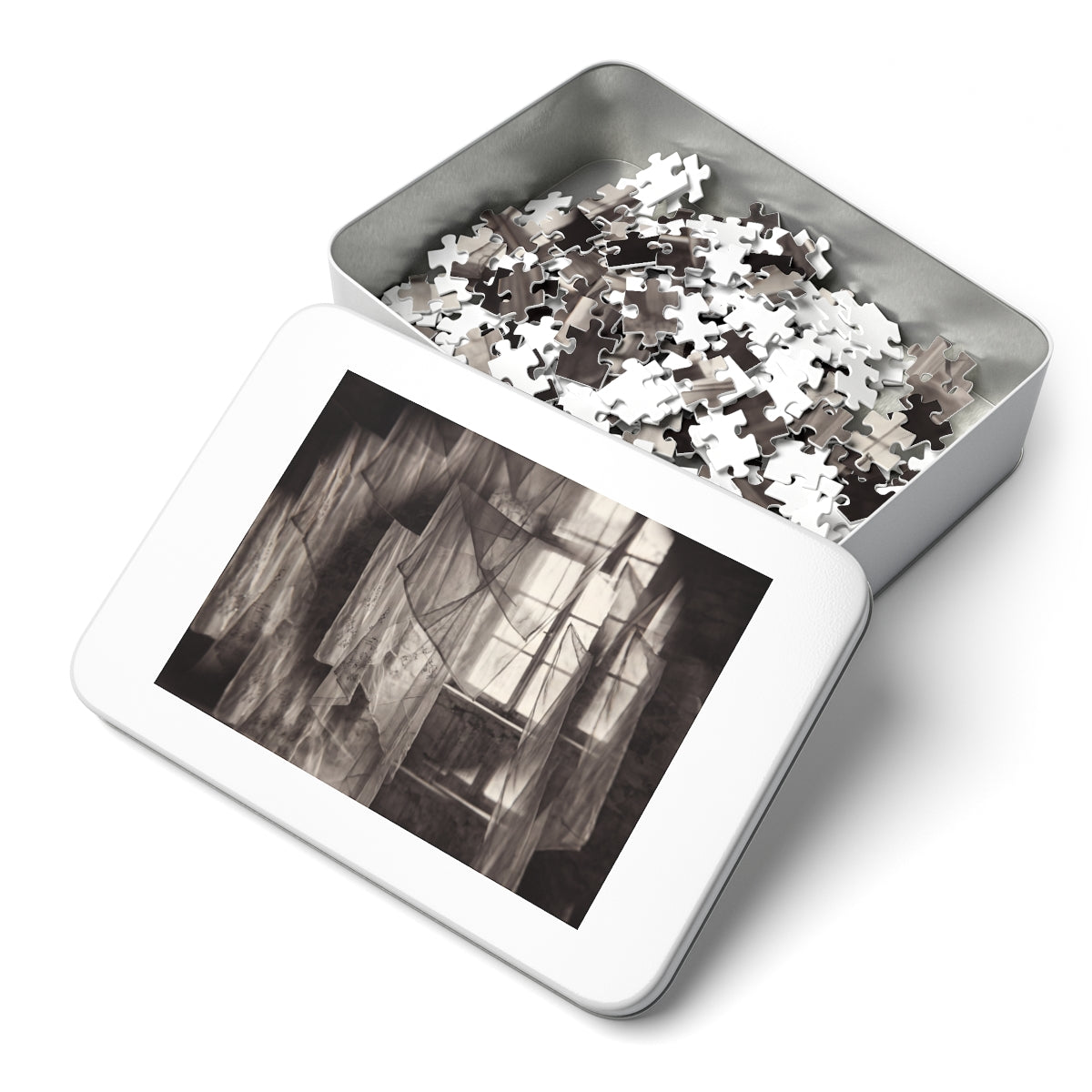 Jigsaw Puzzle with Tin - Spectral Veils (30, 110, 252, 500...