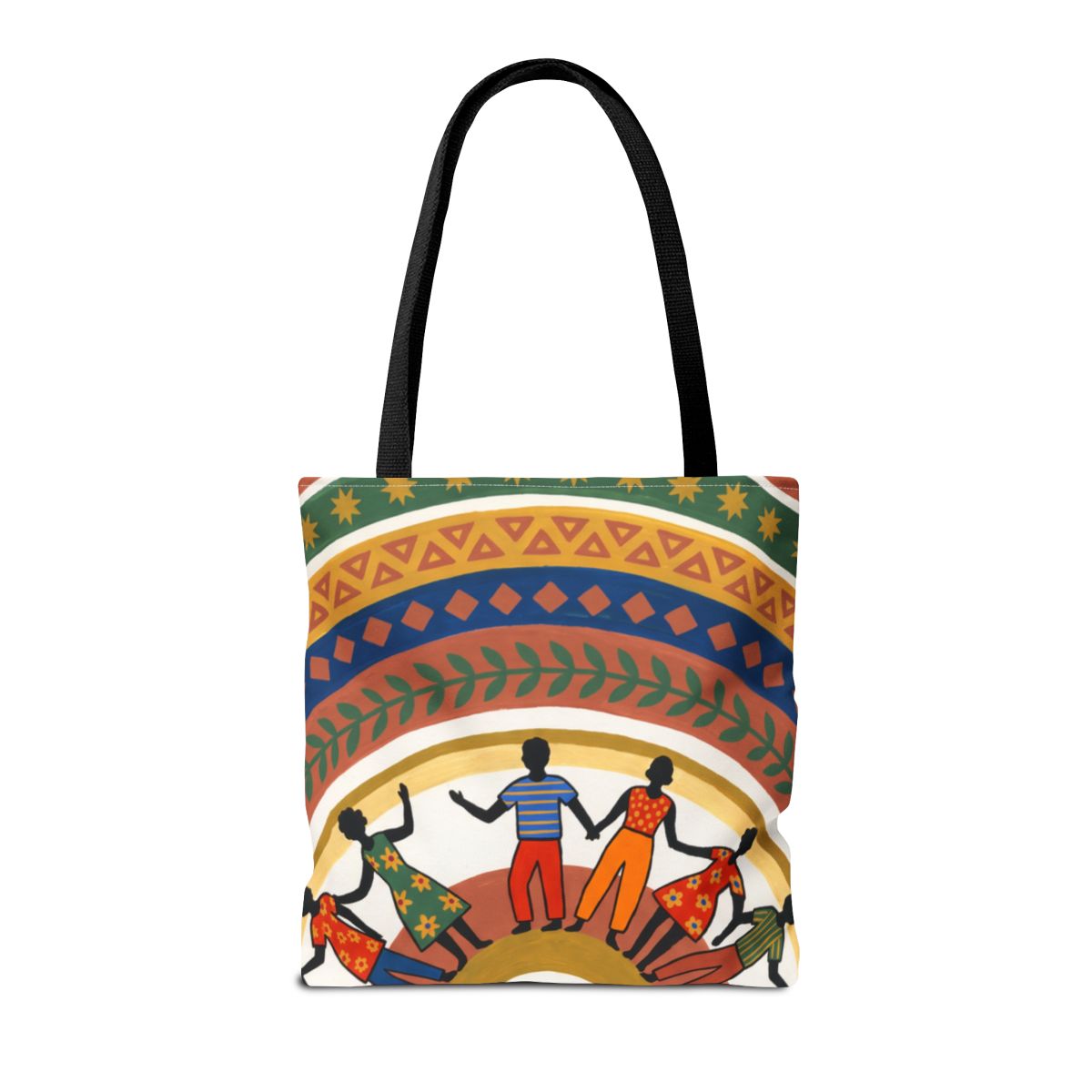 Tote Bag - Unity Mandala Folk Art | Echovira Gallery