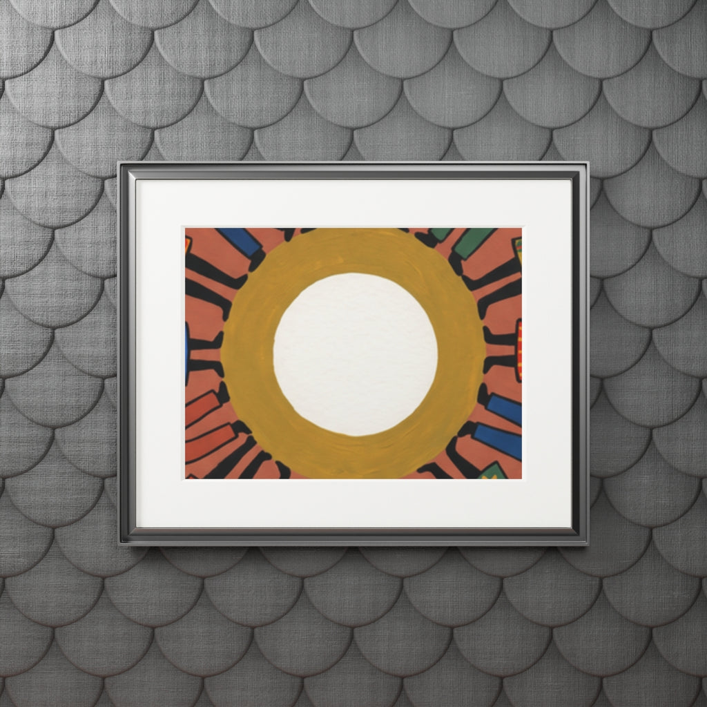 Fine Art Prints Frame - Unity Mandala Folk Art (14×11 &... |...