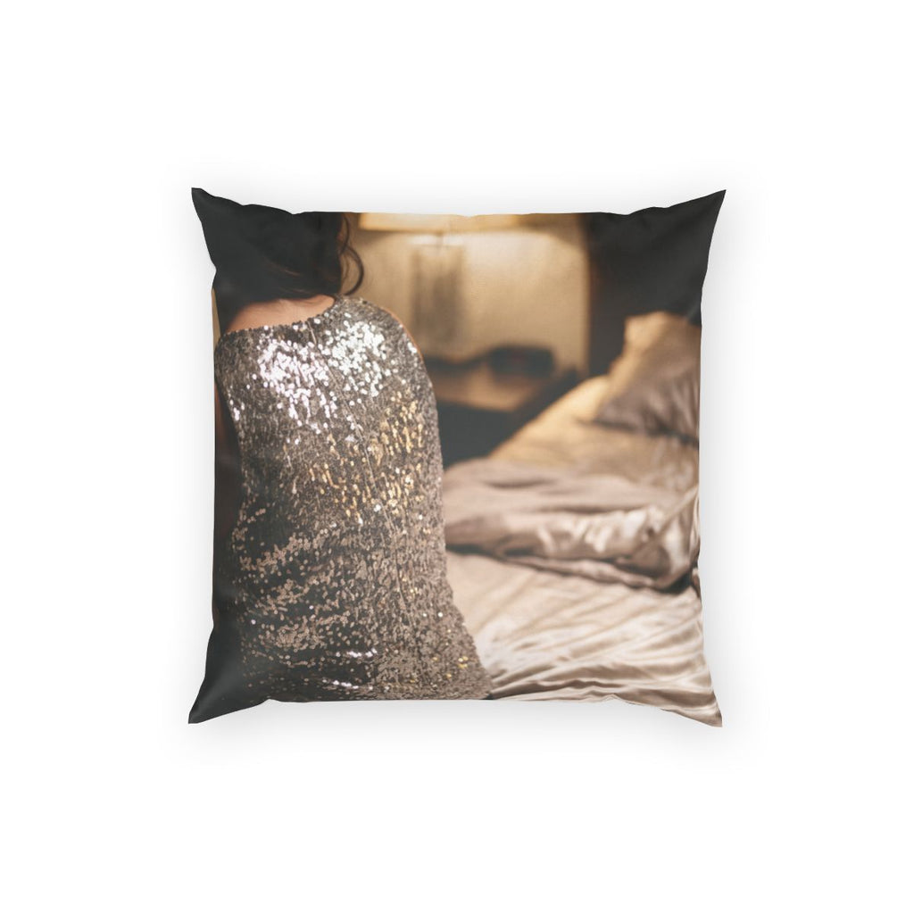 Poly Velvet Pillow - Midnight Luxury | Echovira Gallery