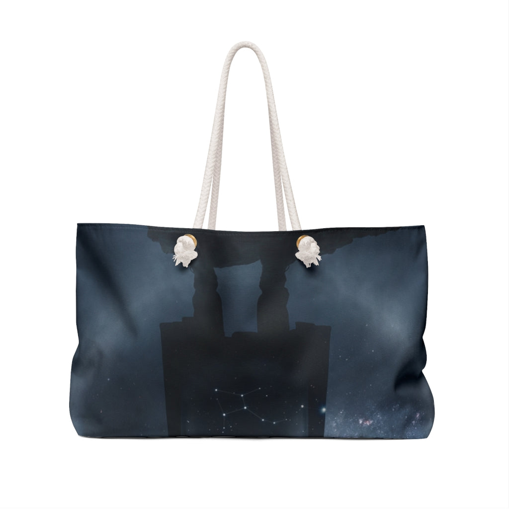 Weekender Bag - Orion Constellation Cosmic Wanderer Art |...