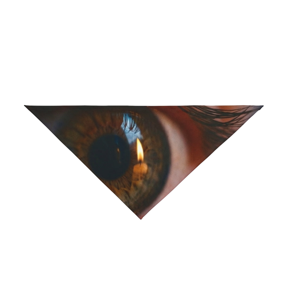 Pet Bandana - Amber Iris Reflection Fine Art Print |...