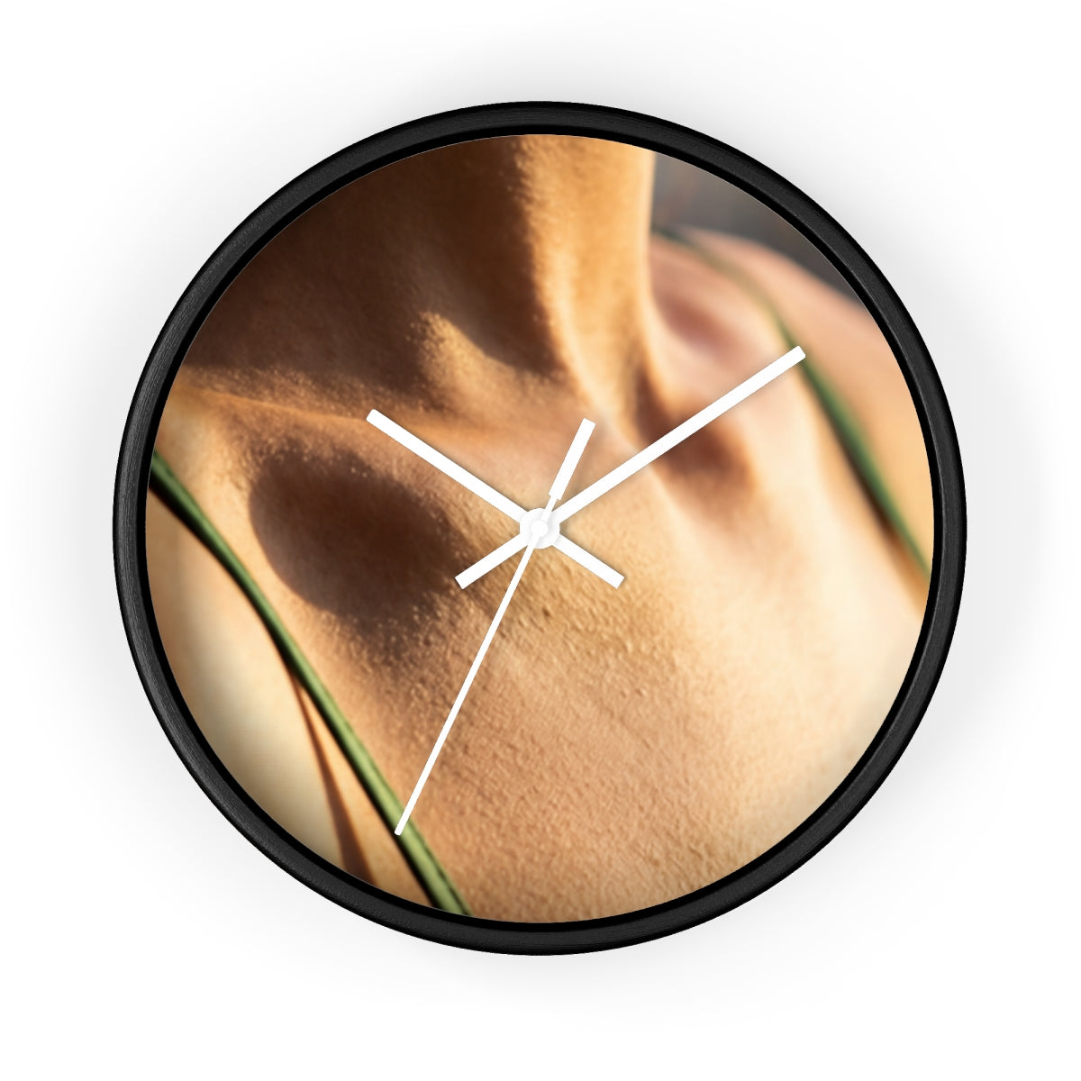 Golden Hour Wall Clock - Sunset Shadows Timepiece | Echovira...