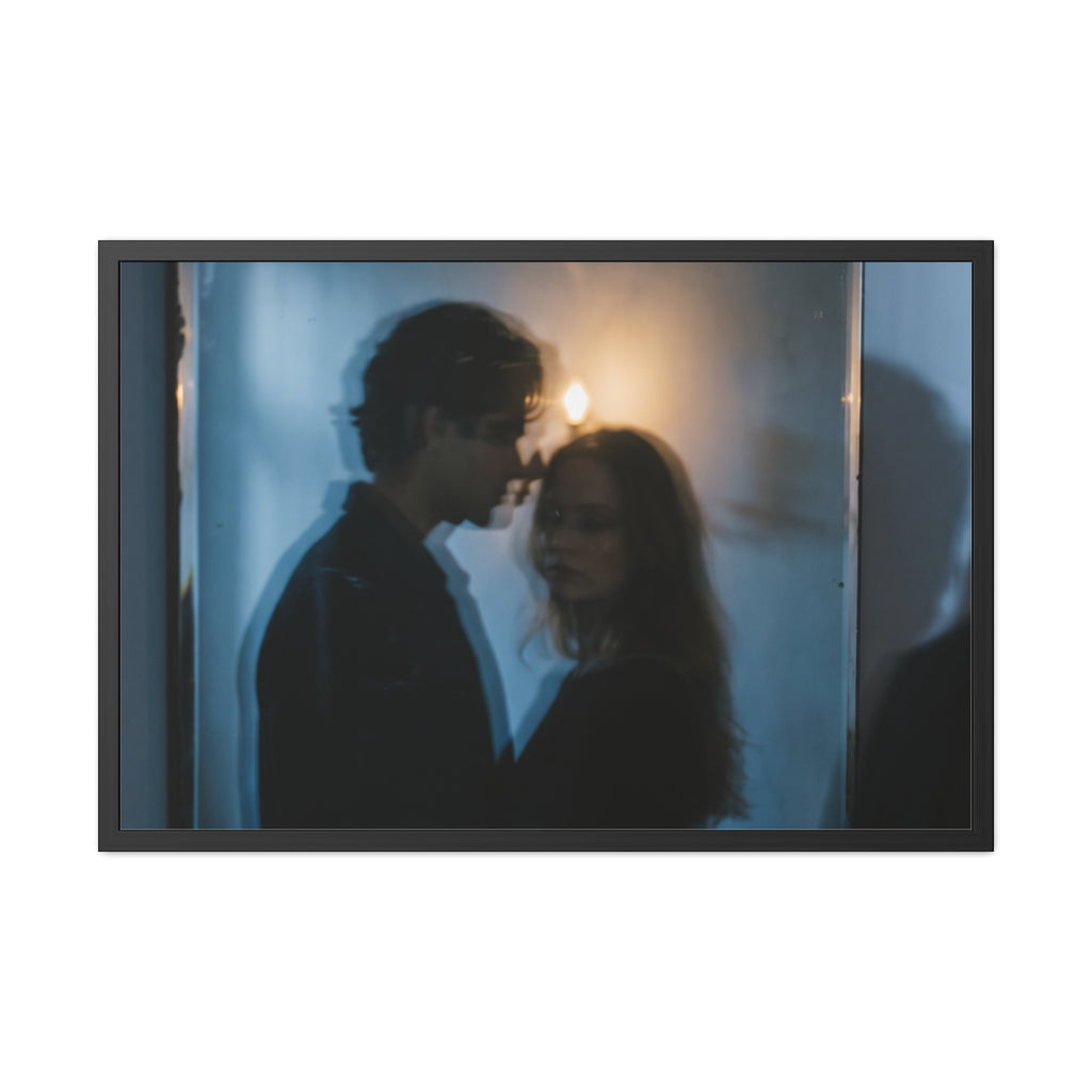 Midnight Reflections Framed Poster - Dark Academia Art... |...