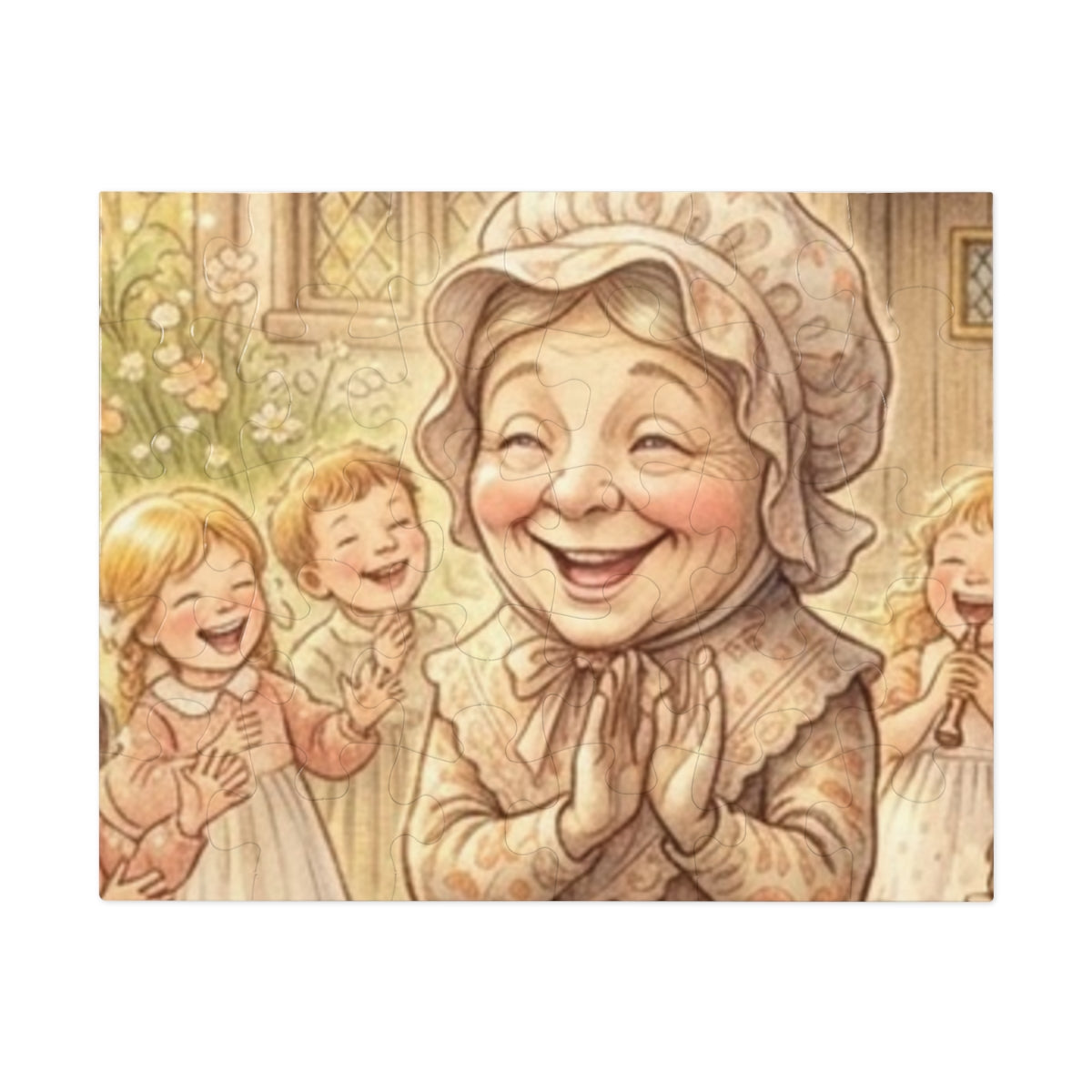 Jigsaw Puzzle with Tin - Fairytale Shoe House (30, 110, 252...