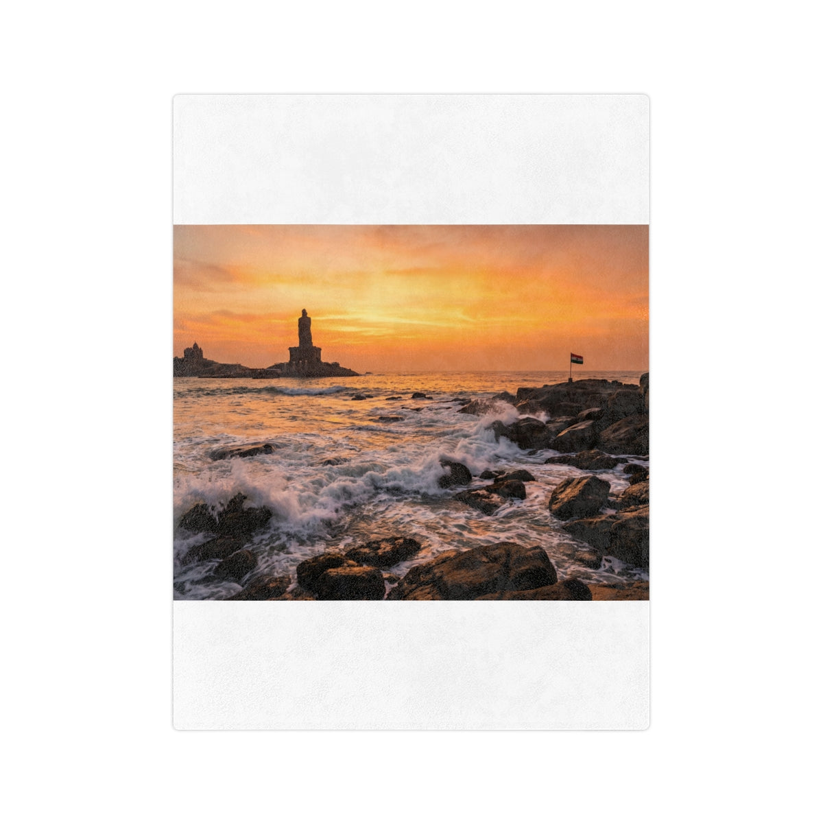 Microfiber Blanket - Majestic Sunrise