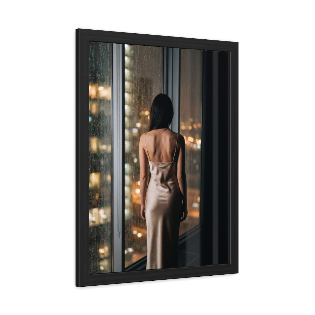 Framed Posters - Urban Solitude — Portrait
