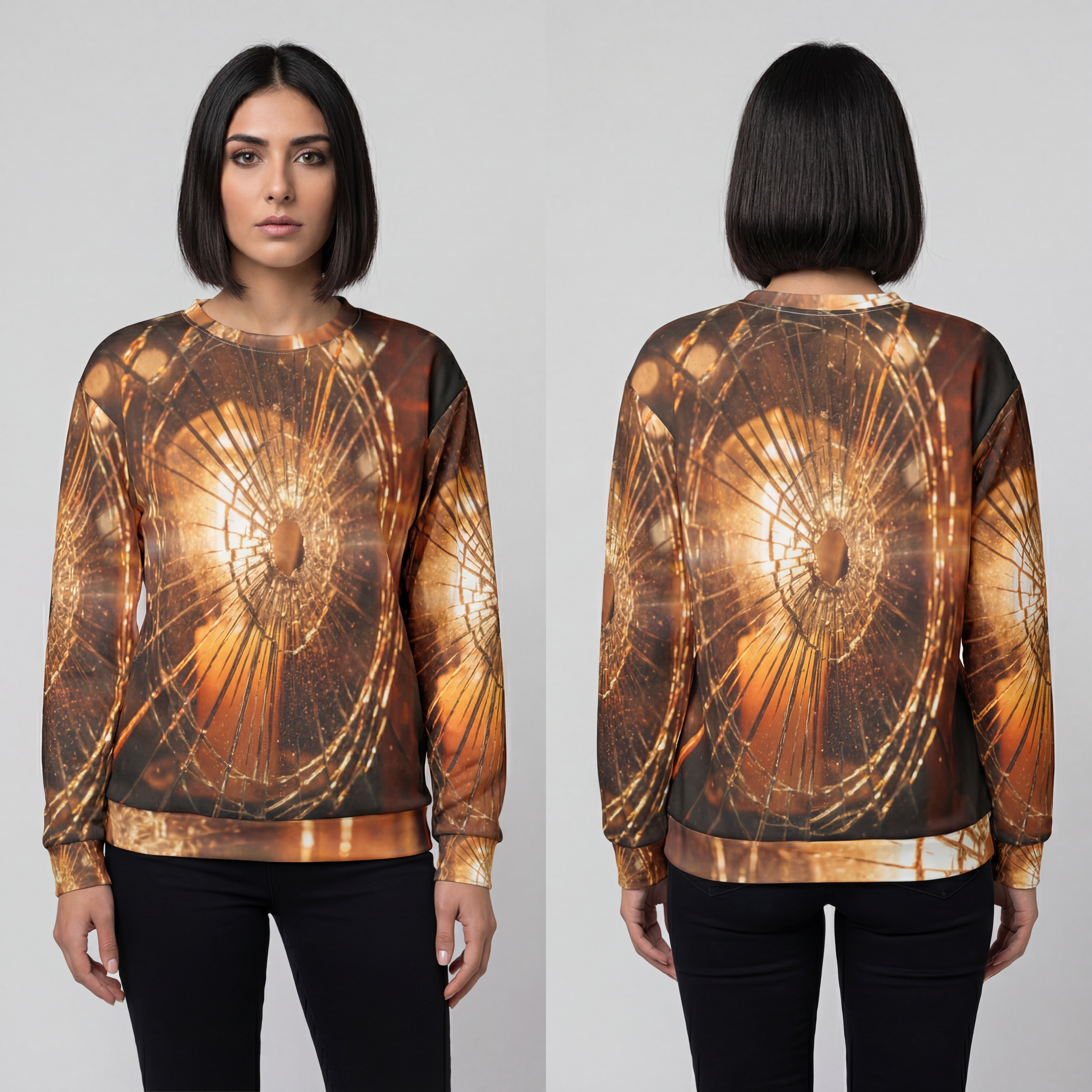 Unisex Sweatshirt - Shattered Glow