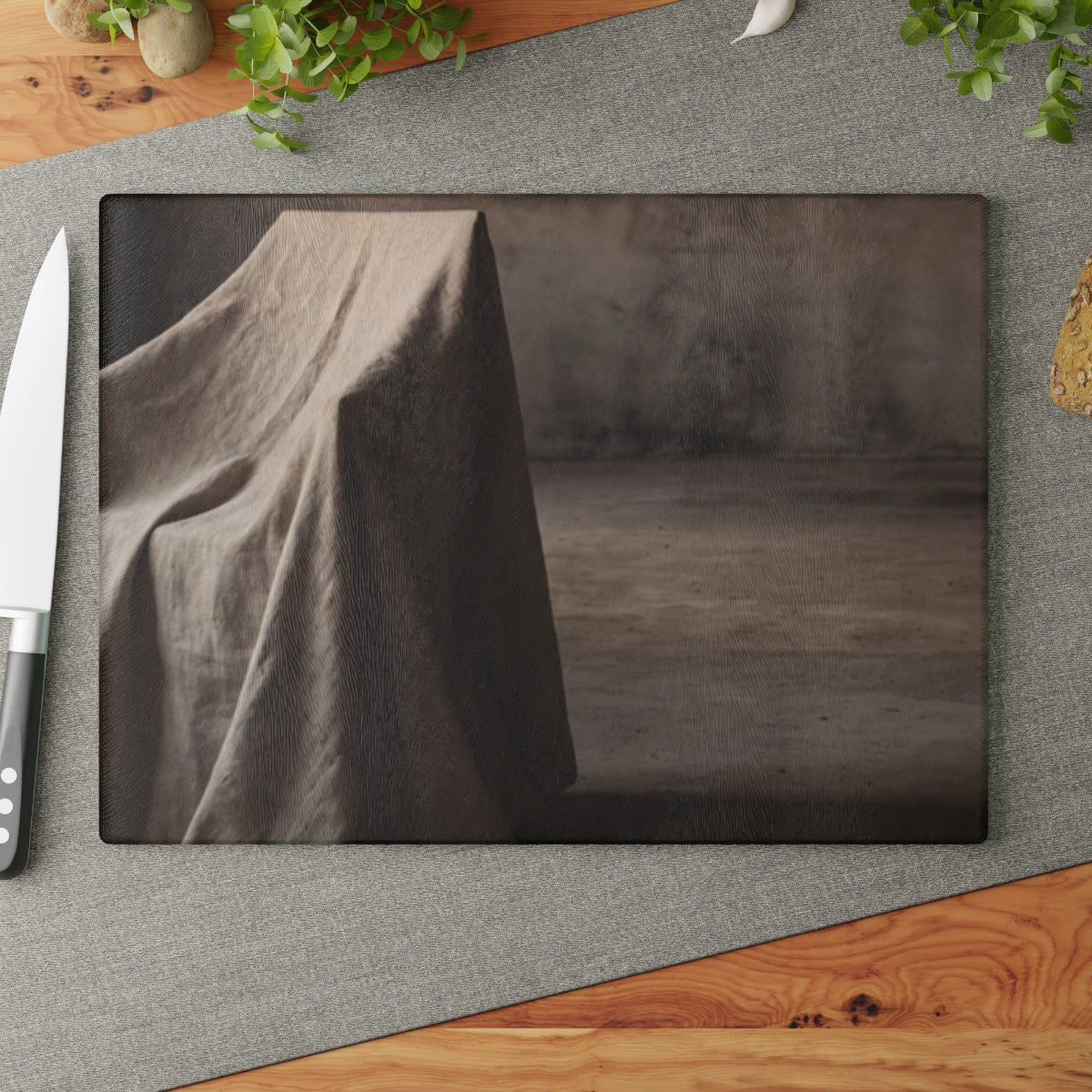 Glass Cutting Board - Cinematic Kitchen