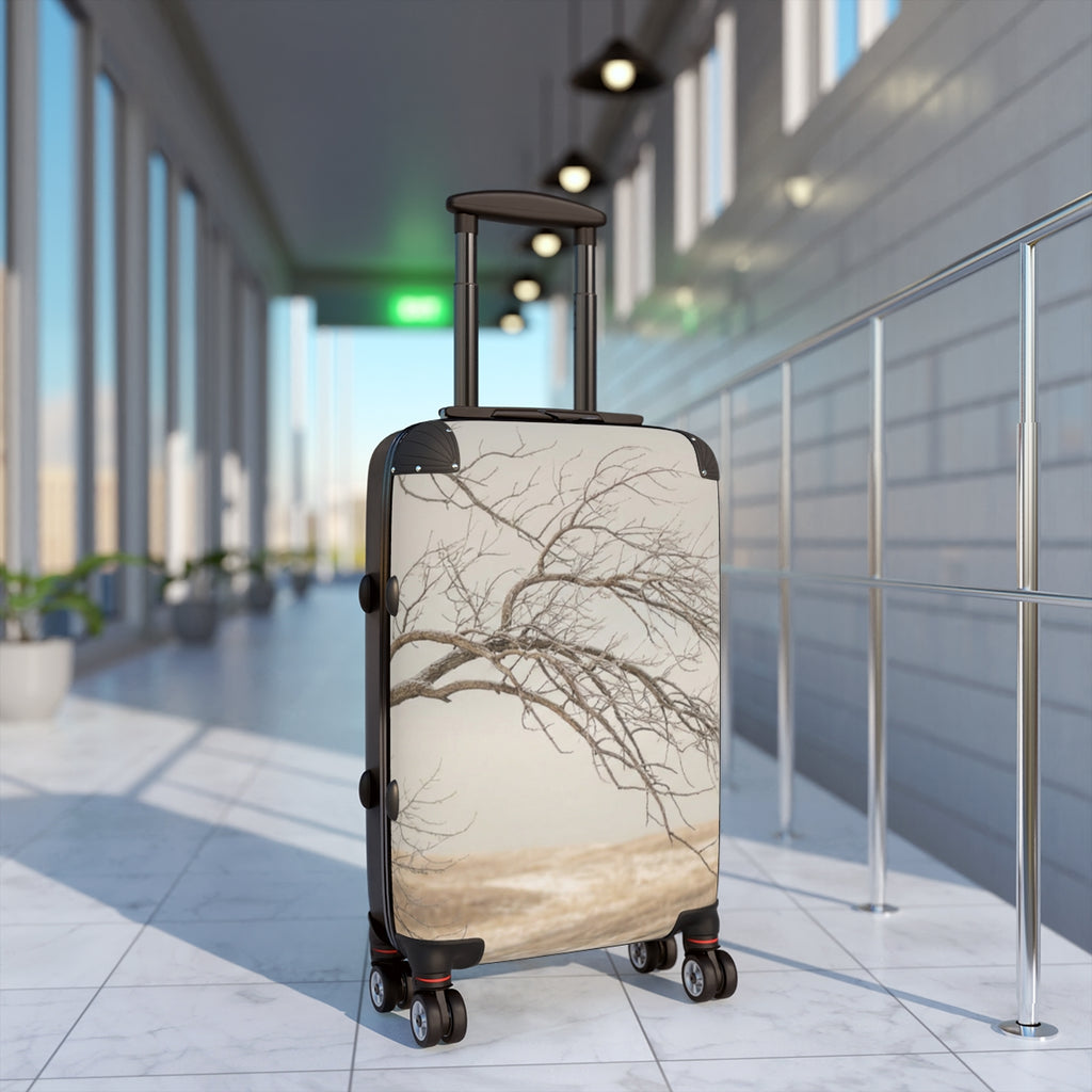 Travel Suitcase - Serene Winter Journey