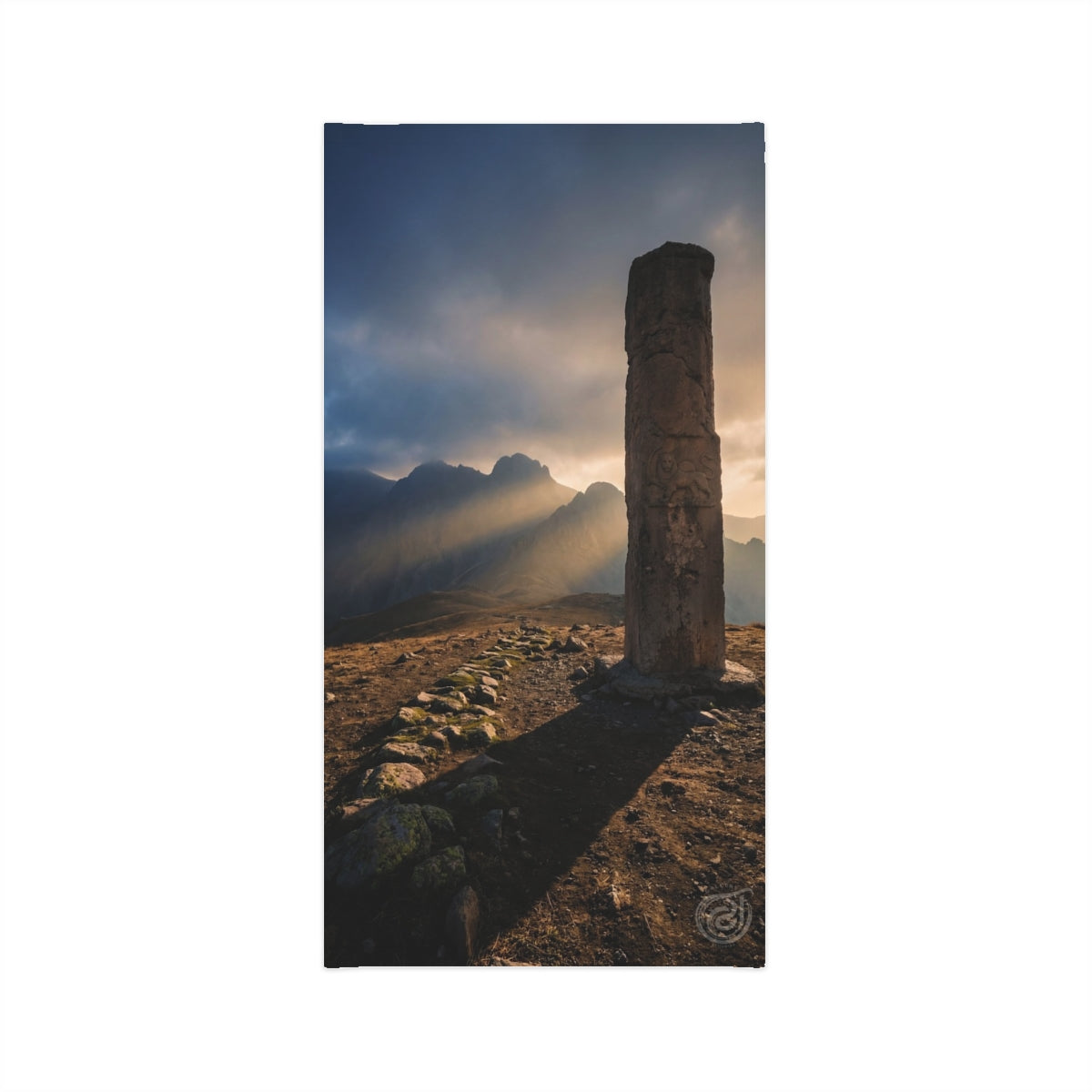 Men's Lightweight Neck Gaiter - Ancient Stone Column... |...