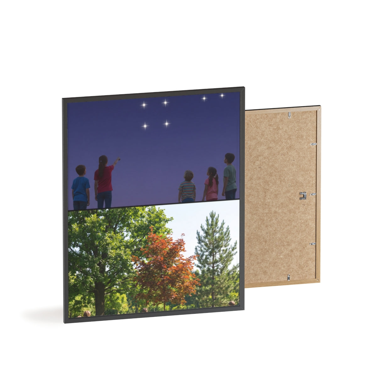 Wooden Framed Poster - Wonder — Portrait