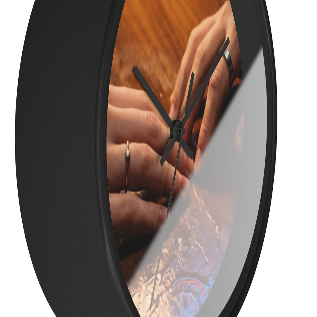 Wall Clock - Midnight Rendezvous | Echovira Gallery