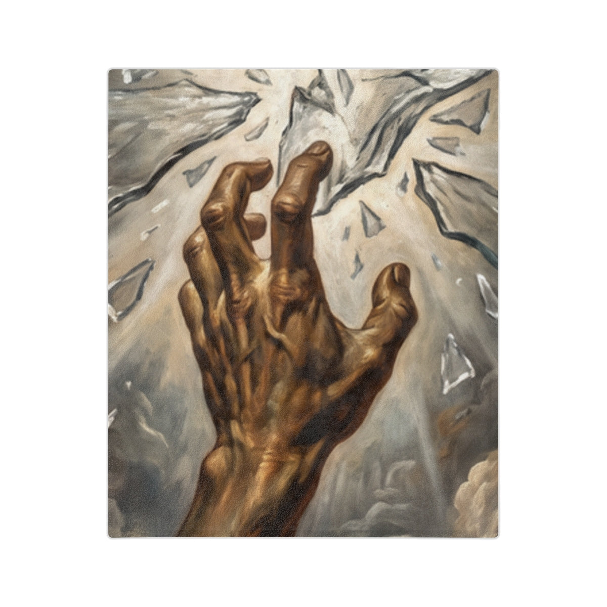 Velveteen Blanket - Baroque Radiance | Echovira Gallery