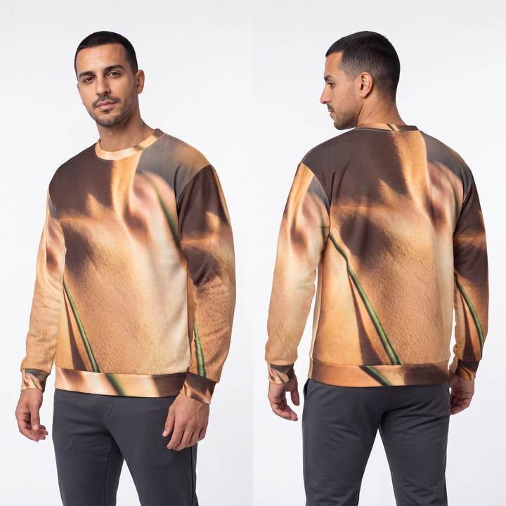 Men's Sweatshirt - Sunset Silk Cozy Fit