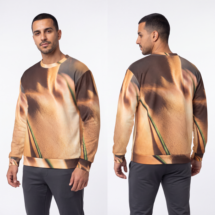 Men's Sweatshirt - Sunset Silk Cozy Fit