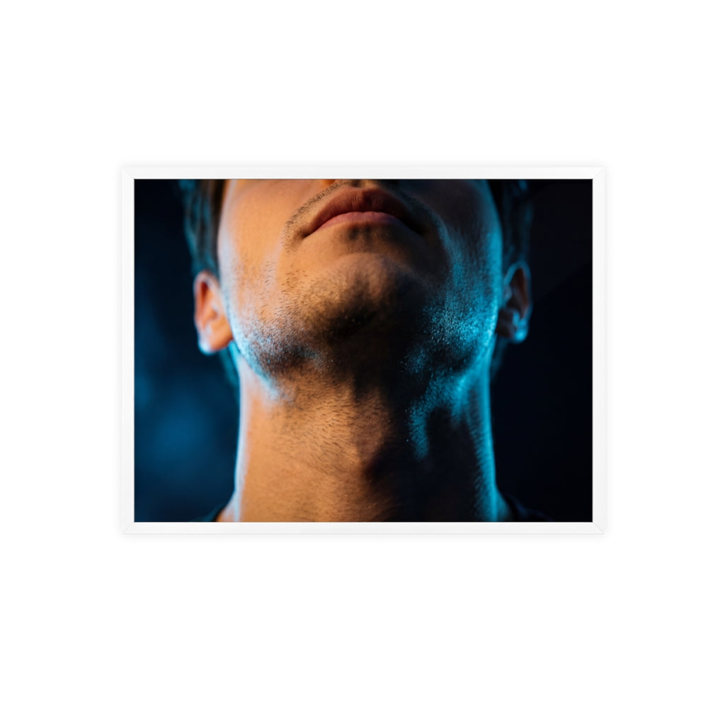 Wooden Framed Poster - Midnight Glow