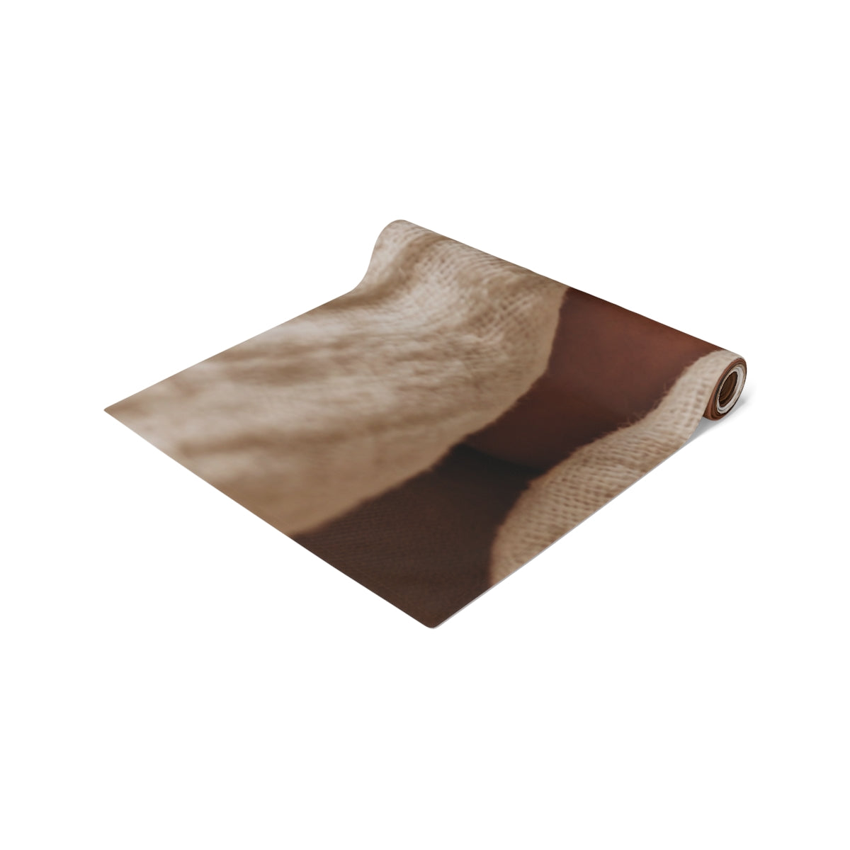 Table Runner - Organic Muslin Texture
