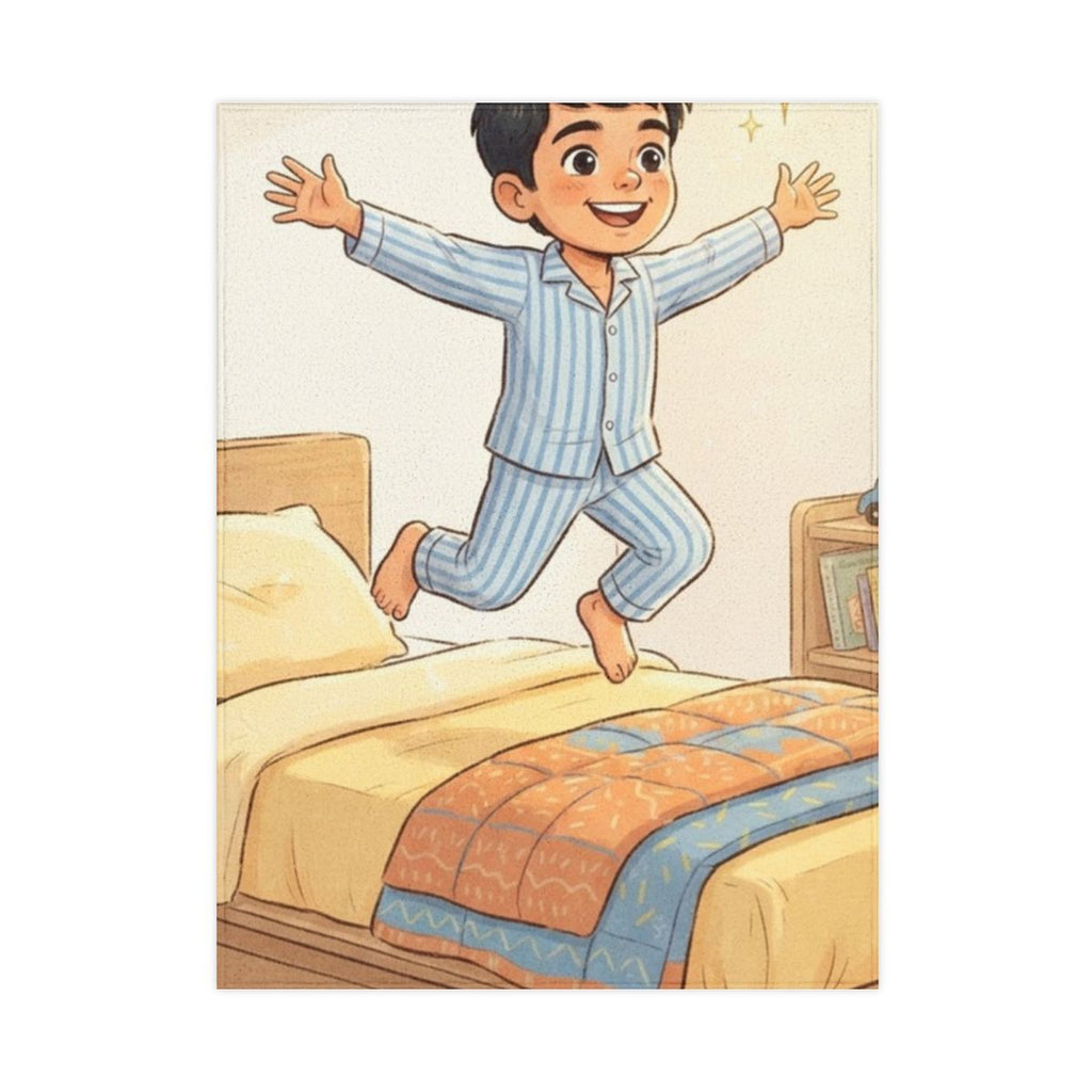 Toddler Blanket - Morning Snuggle Wonder | Echovira Gallery