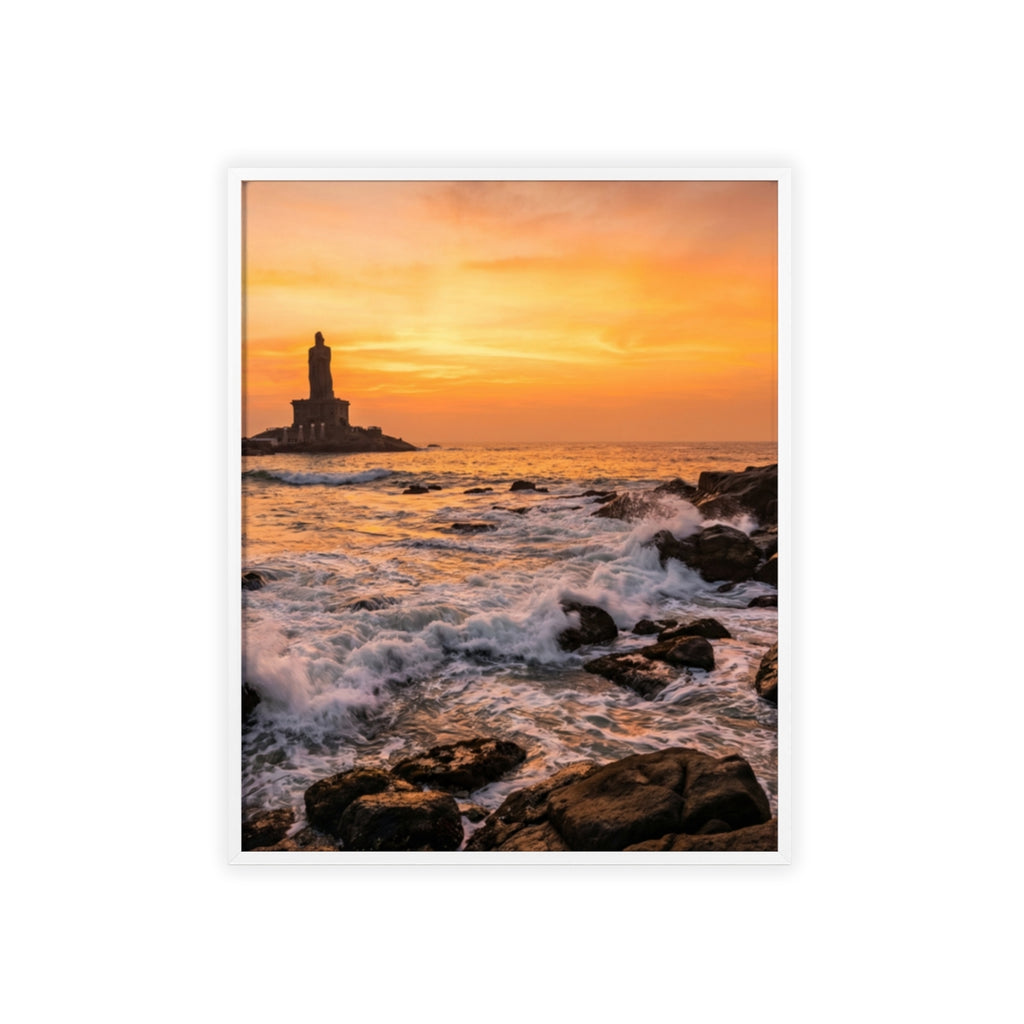 Framed Poster - Golden Hour Horizon