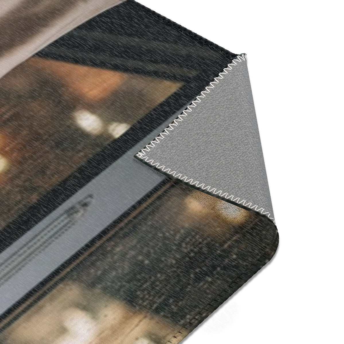 Area Rug - Shimmering City Midnight | Echovira Gallery