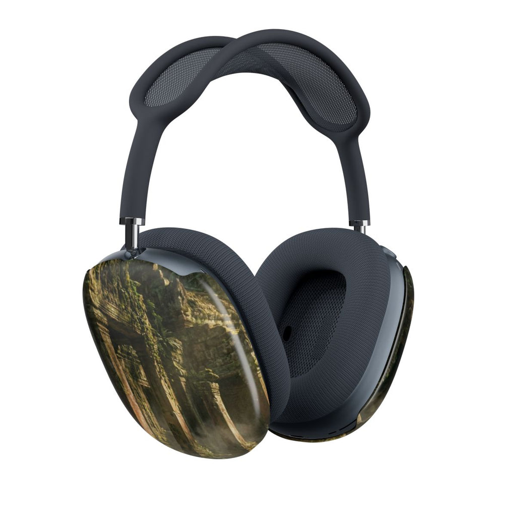 AirPod Max Cases - Overgrown Stone Realm | Echovira Gallery