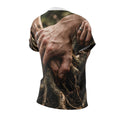 Women's Cut and Sew Tee Forest Roots Art