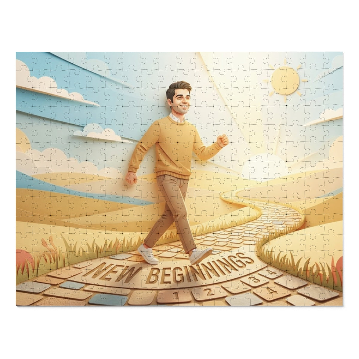 Jigsaw Puzzle with Tin - Horizon Journey (30, 110, 252, 500...