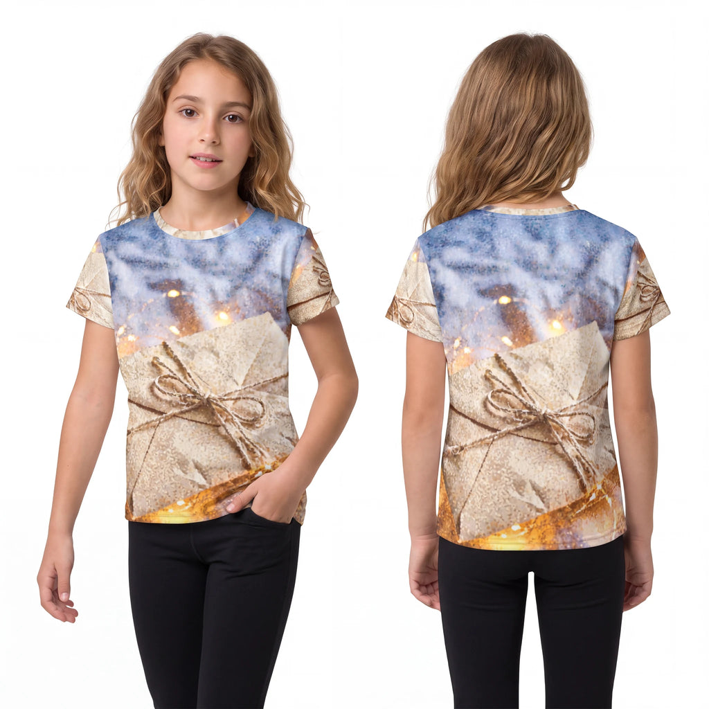 Kids Sports Jersey with Twinkle Gift Art