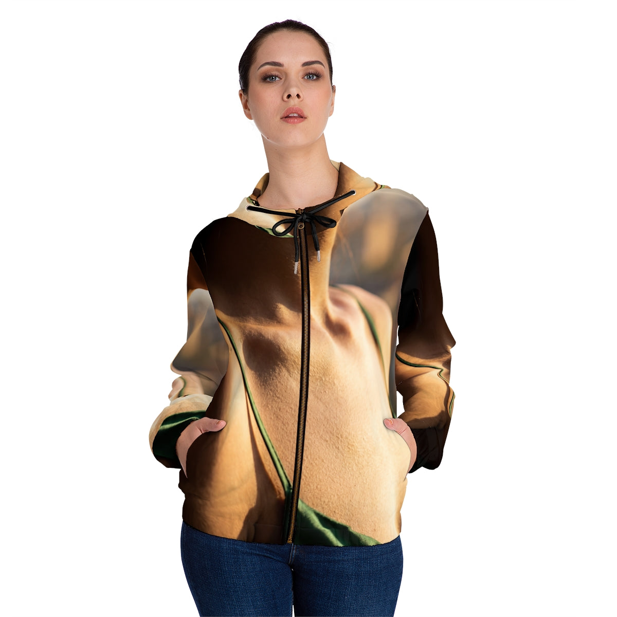 Women's Full-Zip Hoodie - Sunlit Layer