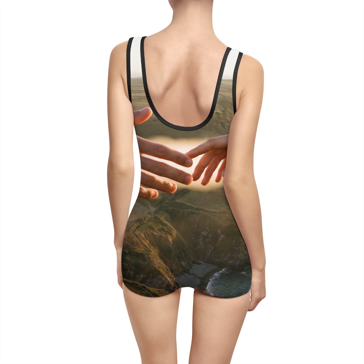 Women's Vintage Swimsuit - The Infinite Touch | Ethereal......