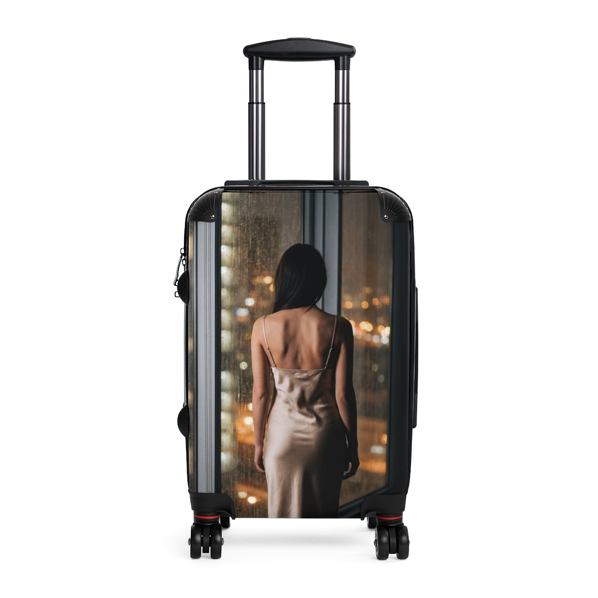 Suitcase - Midnight Reflections Hard-Shell Travel | Echovira...