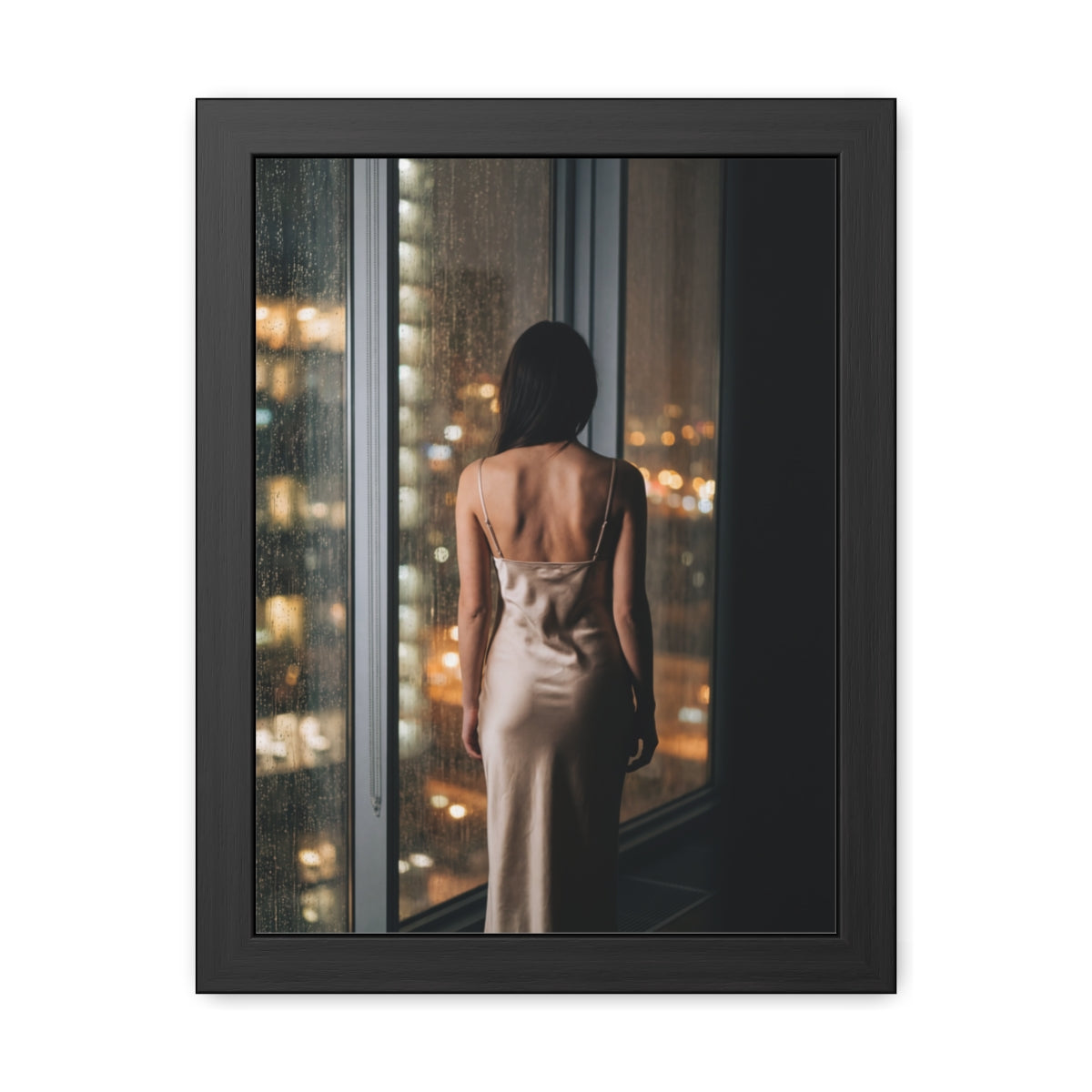 Framed Posters - Urban Solitude — Portrait
