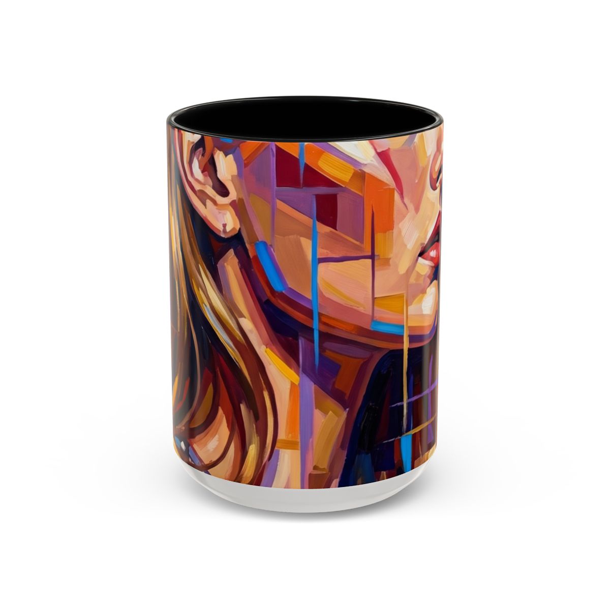 Accent Coffee Mug - Shattered Elegance | Echovira Gallery