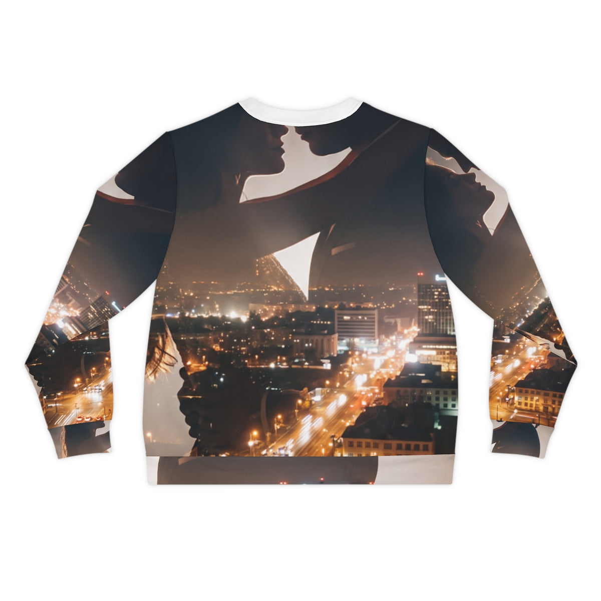 Men's Lightweight Sweatshirt - City Twilight | Echovira...