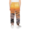 Youth Joggers - Golden Kanyakumari Sunset Coastal Horizon......