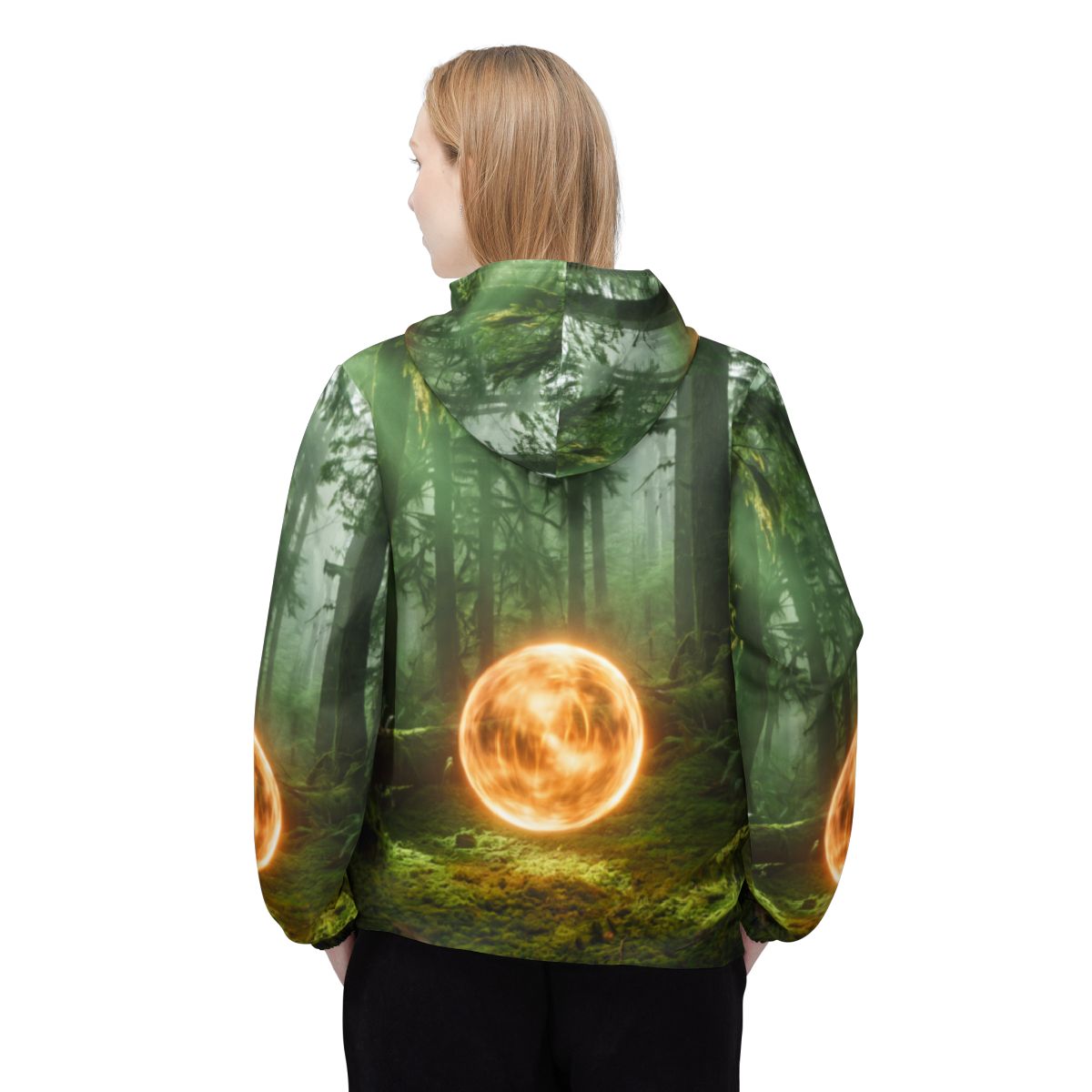 Unisex Windbreaker - Mystic Forest | Echovira Gallery